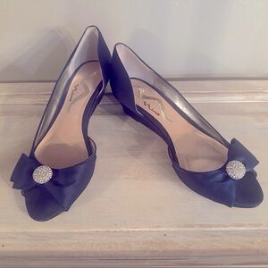 Navy Nina Wedding Shoes